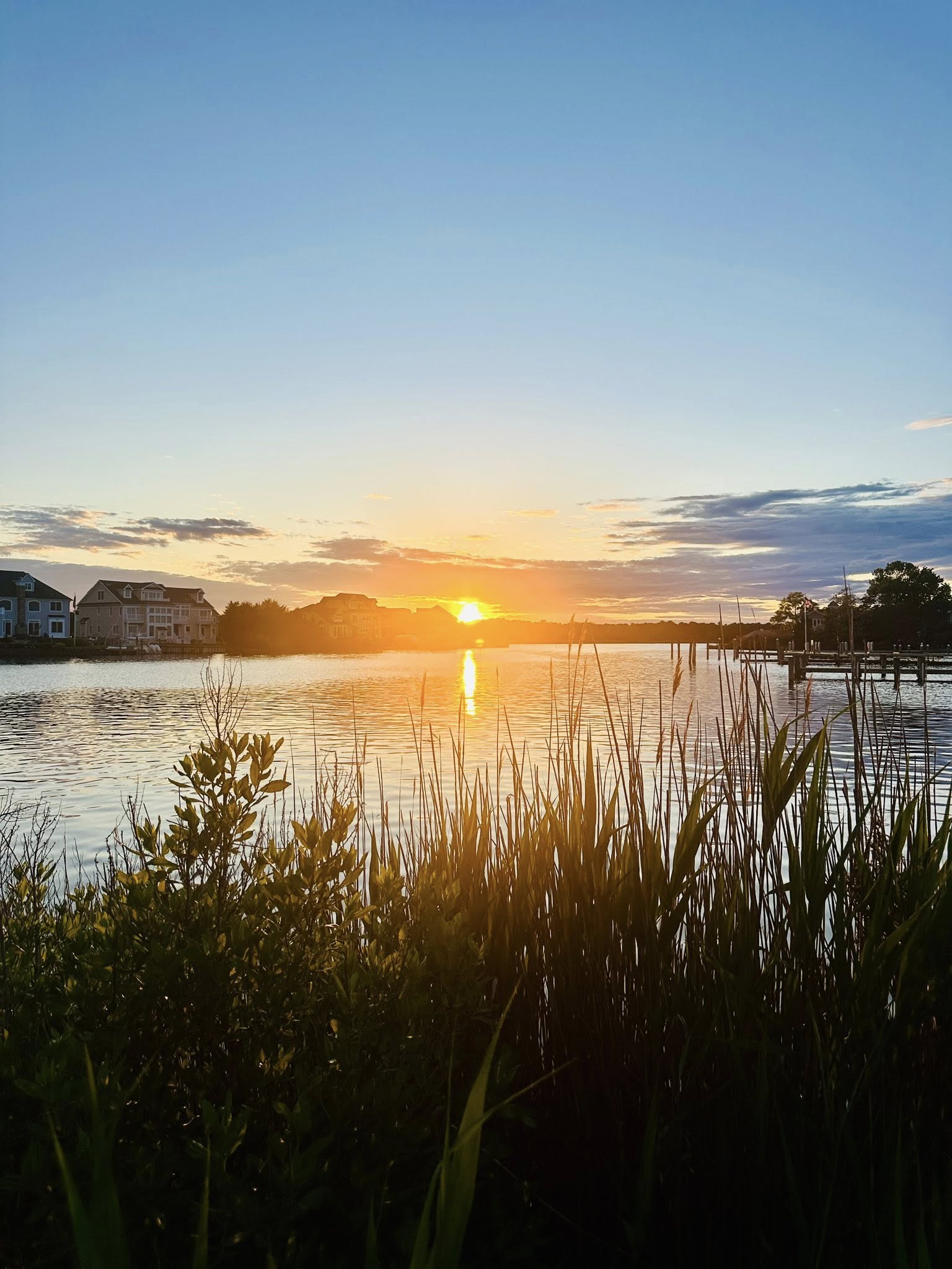 Sunset over the Beaver Dam Creek